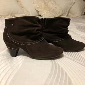 Women’s PIKOLINOS Suede made in Spain Brown Ankle Boots Size 9